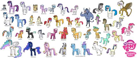 characters in mlp